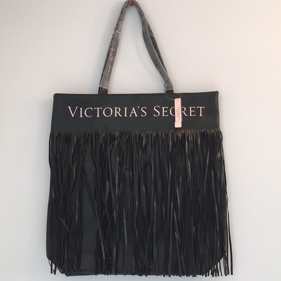 Victoria’s Secret Large Vegan Leather Tote Bag NWT - Picture 1 of 7